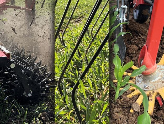 Image sur Bineuse - Herse étrille - Houe rotative