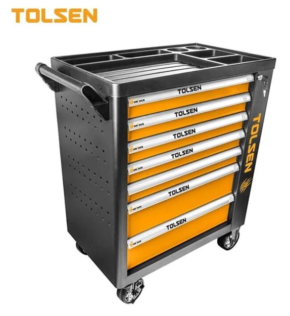 Image sur SERVANTE TOLSEN VIDE 7 TIROIRS (80317)